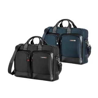 【Samsonite 新秀麗】SEFTON 商務輕量背提兩用筆電公事包/手提包/側背包/電腦包14吋(多色可選)