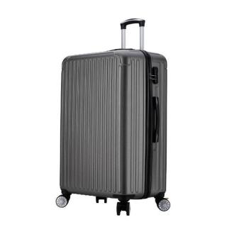 【SNOW.bagshop】20吋旅行箱煞車輪側掛勾(PC防刮進口ABS密碼鎖360度雙飛機輪耐摔撞)