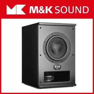 【M&K SOUND】10吋雙推輓主動式超重低音喇叭(X10-支 MK)
