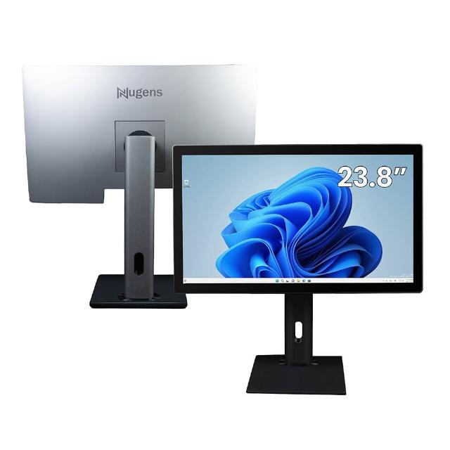 【Nugens 捷視科技】24吋 AIO 可旋轉觸控液晶電腦一體機 8G RAM/256GB MEMORY(AIO電腦、AIO PC、液晶電腦)