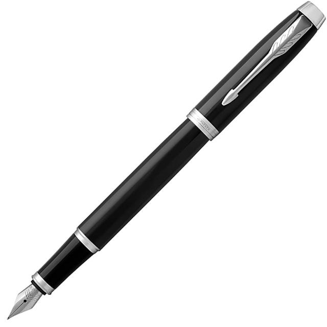 【PARKER】派克 新IM系列 麗雅黑白夾 F尖 鋼筆