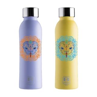 【Bugatti 布加迪】義大利精裝12生肖蛇保溫瓶500ml(316醫療級不鏽鋼/保溫壺/保溫杯/水壺/保溫瓶)