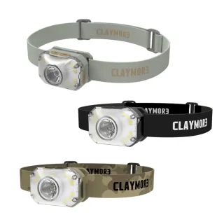 【CLAYMORE】HEADY2 四段可調式頭燈(輕量頭燈 LED燈 燈具 IP54防水 露營燈 照明 露營 逐露天下)