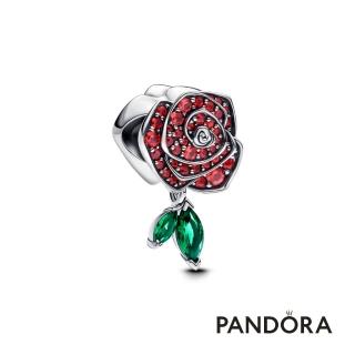 【Pandora 官方直營】璀璨玫瑰綻放串飾