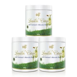 【Jollyard 潔麗雅】綿羊油極潤潤膚霜(550g*三瓶)