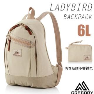 【Gregory】LADYBIRD BACKPACK XS 6L 超輕多功能迷你後揹包+手挽袋(131372-1775 沙色)