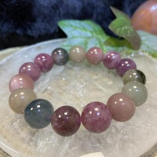 【Cozy 世界水晶原礦與茶】粉碧璽 13mm+ 22-1(主要提升智慧和溝通能力)