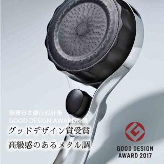 【MIZSEI】日本製奈米氣泡美肌舒壓蓮蓬頭 SH23M(超細奈米泡/頭皮護理/離子吸附/節水節能)