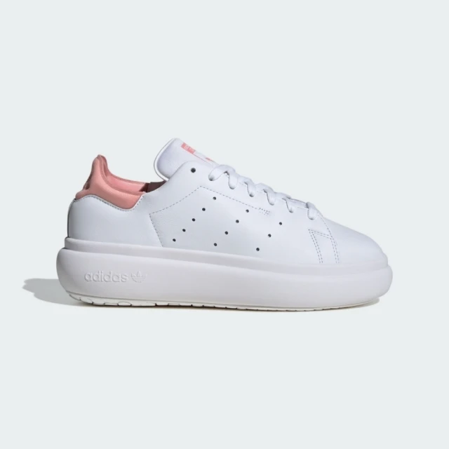 adidas 愛迪達 Stan Smith PF W 女 休閒鞋 運動 經典 復古 厚底 三葉草 白 珊瑚粉(IF7013)