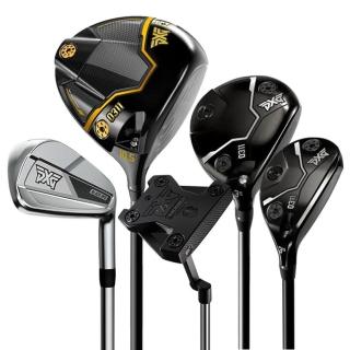 【PXG】0311 BLACK OPS 男用套桿(#1黑/金+#3木+H4鐵木+#5-W+G+S 碳身+1推+球袋/亞規12支 獨賣款 邁達康)
