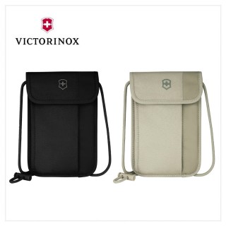 【VICTORINOX 瑞士維氏】Travel Essentials 防搶掛頸包(653378/653379)
