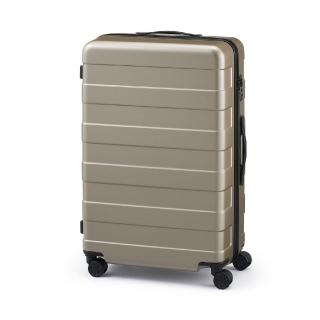 【MUJI 無印良品】四輪硬殼止滑拉桿箱75L(共3色)