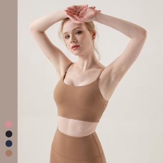 【Muses】透氣瑜伽背心 瑜伽上衣 瑜伽背心 運動內衣 吸濕排汗 柔軟親膚 高彈舒適 穩定支撐(47-70kg)