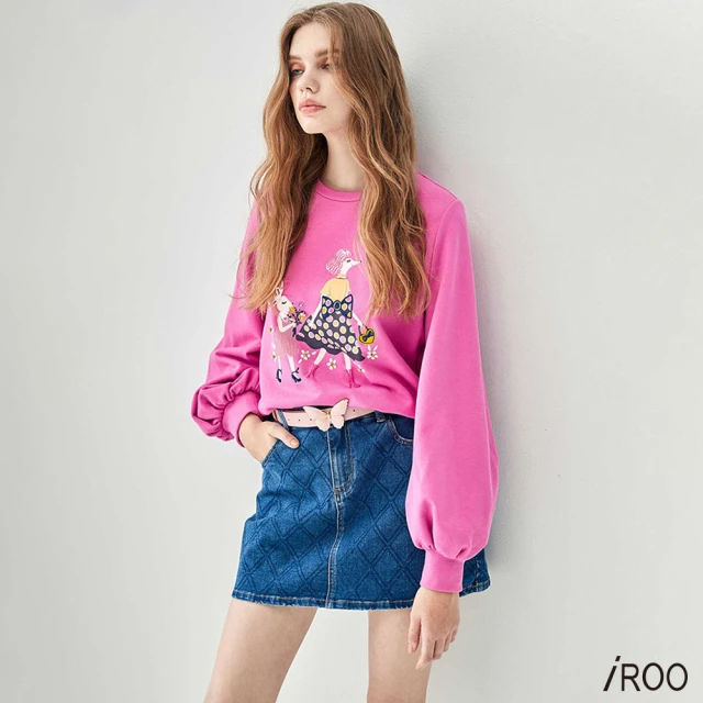 iROO 兔子印花衛衣好評推薦