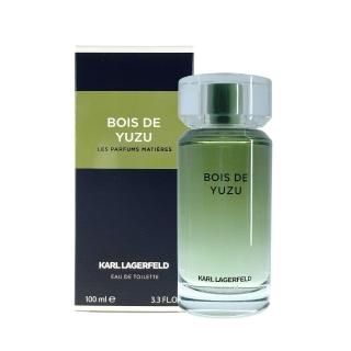 【KARL LAGERFELD 卡爾】Bois de Yuzu 綠意香橙木男性淡香水 EDT 100ml(平行輸入)