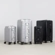 【SWISS STYLE】Voyager 20吋輕奢鋁框行李箱 日本Hinomoto頂規靜音飛機輪 100%PC頂級耐衝擊材質(兩色任選)