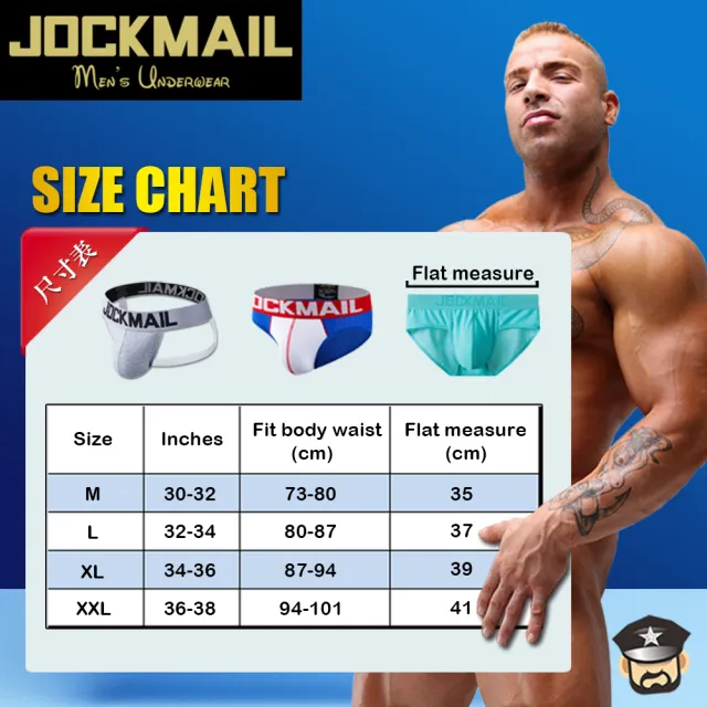 【JOCKMAIL】莫代爾舒適透氣低腰三角褲 MODAL  BRIEF(三角褲.男內褲.BRIEF)