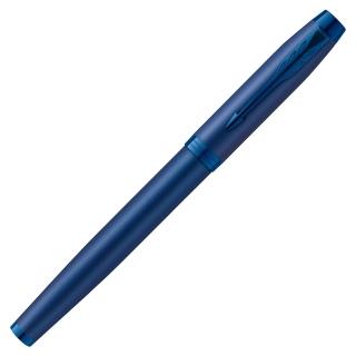 【PARKER】派克 新IM 特別款 電光藍 鋼珠筆(金屬色系)