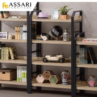 【ASSARI】佐久間日式2x5尺開放層架(寬60x深40x高142cm)