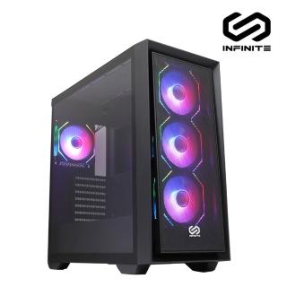 【Mavoly 松聖】INFINITE APEX AC05 BLACK E-ATX 電腦機殼(黑色)