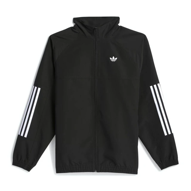 adidas 愛迪達 Gatsele TRK JKT 男女 立領外套 運動外套 休閒穿搭 黑(JC5174)