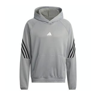 【adidas 愛迪達】Crazywarm Sweat 男 連帽上衣 帽t 連帽長袖 休閒穿搭 保暖 灰(JN2492)