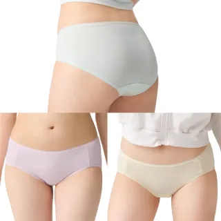 【BeenTeen 嬪婷】55週年褲包-健康材質 M-LL中低腰三角褲 BS4293SXX(三件組)