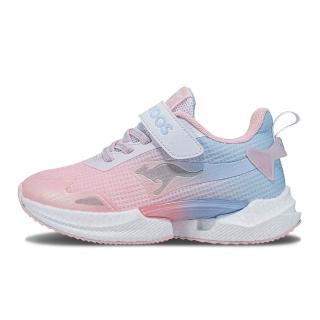 【KangaROOS】美國袋鼠鞋 童鞋 TRITIUM 太空科技輕量童鞋/運動/穿搭/生活 粉藍(KK41503)