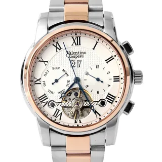 【范倫鐵諾․古柏】三眼機械手錶(腕錶)