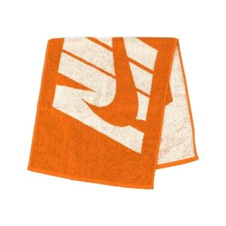 【NIKE 耐吉】毛巾 Jacquard 橘 白 純棉 吸汗 運動 健身 重訓 籃球 毛巾(N101338583-6MD)