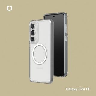 【RHINOSHIELD 犀牛盾】Samsung Galaxy S24 FE Clear MagSafe相容磁吸透明手機殼(終身黃化保固)