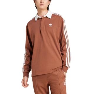 【adidas 愛迪達】POLO衫 長袖 運動 休閒 RUGBY POLO 男 - IZ2469