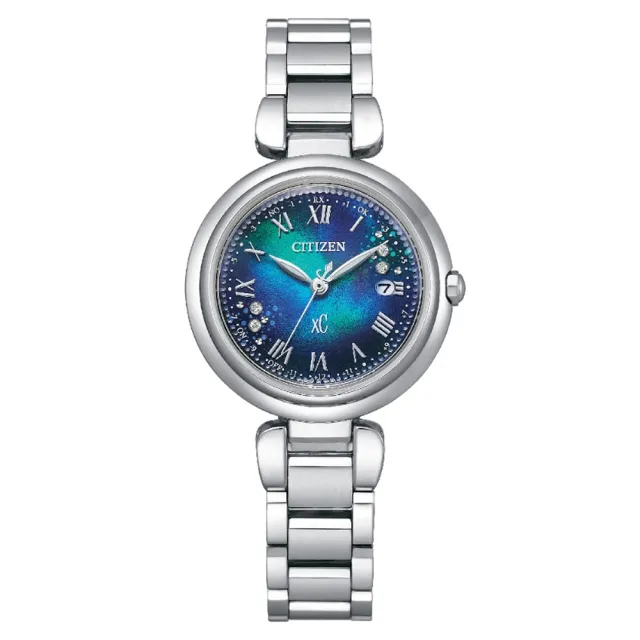 【CITIZEN 星辰】xC系列 千彩之海光動能電波鈦金屬腕錶  禮物  手錶(ES9460-61L)