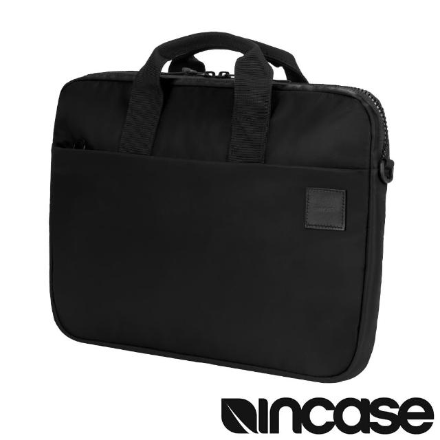 【Incase】MacBook 13-14吋 Compass Brief with Flight Nylon 飛行尼龍手提/肩背筆電公事包(黑)