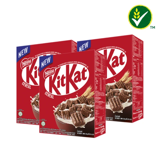 即期品 Nestle 雀巢 Kitkat巧克力早餐脆片330