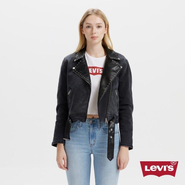 【LEVIS】女款 騎士外套 ROCK&ROLL系列 哈雷外套 經典外套 人氣新品 002YK-0000