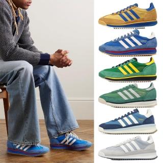 【adidas 愛迪達】休閒鞋 SL 72 RS 男鞋 女鞋 麂皮 皮革 復古 運動鞋 愛迪達 單一價(JI2505)