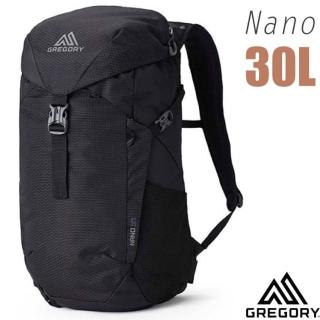 【Gregory】NANO 30 多功能休閒後揹包/平板電腦隔間(146838-0413 曜石黑)