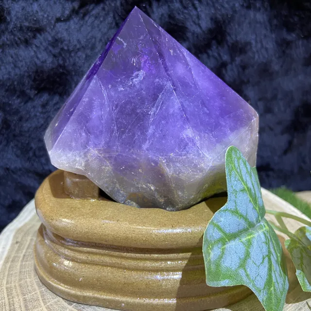 【Cocozy世界水晶原礦】剛果紫晶大牙拋光擺件 02-1(緩和情緒 平衡能量)