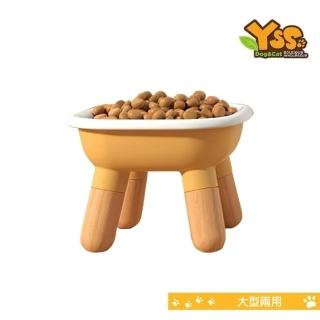 【YSS】童話森林 大型兩用高腳原木瓷碗