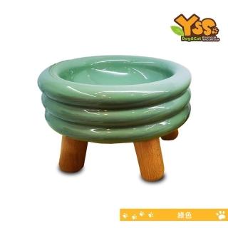 【YSS】童話森林 高腳原木瓷碗 甜甜圈