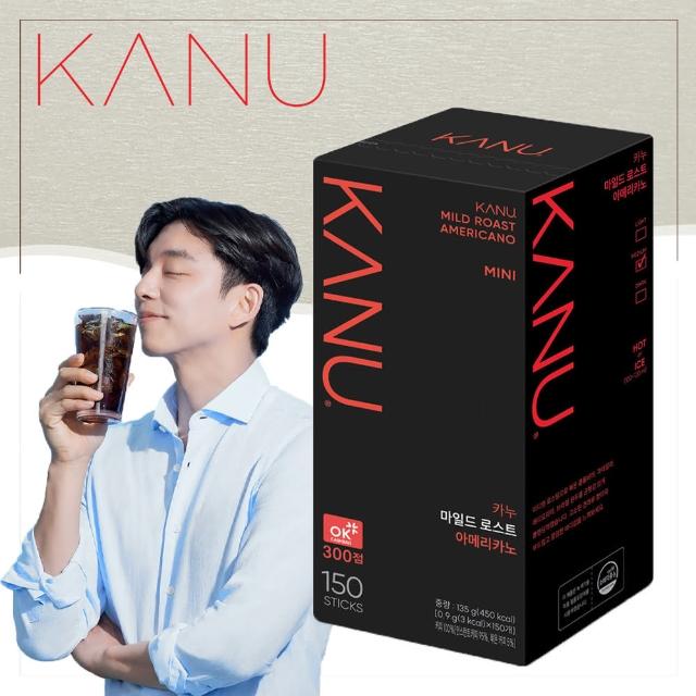 【Maxim】KANU 中焙 美式黑咖啡150入(0.9g/入)