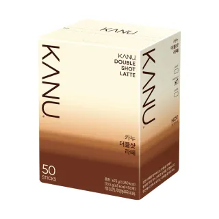 【Maxim】韓國 KANU 雙倍拿鐵咖啡(13.5gx50入)
