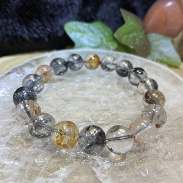 Cozy 世界水晶原礦與茶 白水晶簇 04-8(可掛手鍊消磁