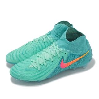 【NIKE 耐吉】足球鞋 Phantom Luna II Elite LV8 AG Pro 男女鞋 綠橘 針織 人工草皮(FJ2567-300)
