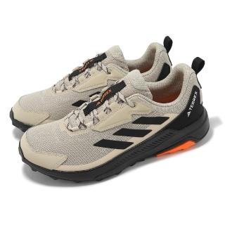 【adidas 愛迪達】戶外鞋 Terrex Anylander 男鞋 卡其 黑 抓地 緩衝 越野 郊山 運動鞋 愛迪達(IH3545)