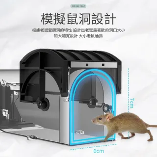 【愛Phone】鼠洞式捕鼠器(捕鼠器/捕鼠籠/滅鼠/捕鼠神器/ 老鼠籠/老鼠夾)