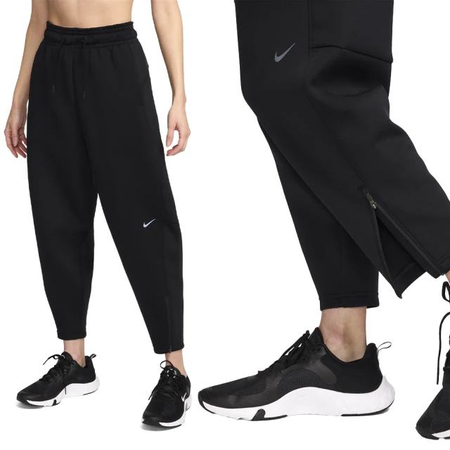 NIKE 耐吉 Prima 78 Pant 女款 黑色 運動 九分褲 高腰 錐形褲 拉鍊 口袋 長褲 FB5429-010