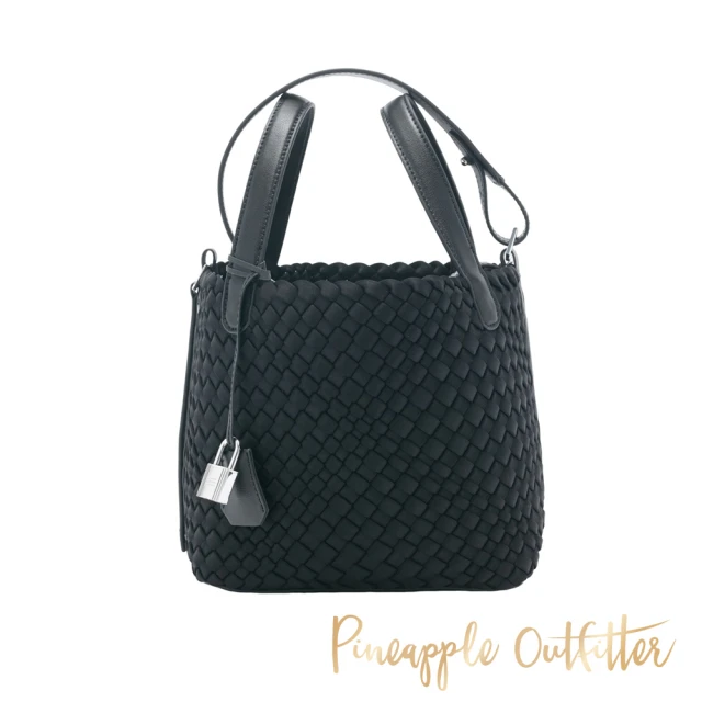 Pineapple Outfitter 經典編織真皮兩用包(