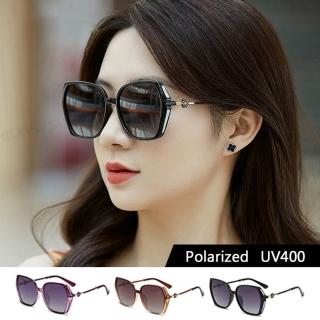 【SUNS】Polarized抗UV 時尚鑲星璀璨造型名媛款 淑女偏光墨鏡(輕量22g/防眩光/抗UV400)